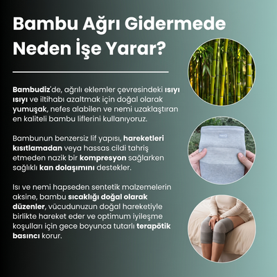 Bambudiz™ Premium Kompresyon Dizlik